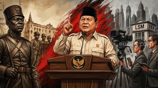 Kami Ireng Tapi Bukan Londo, Menjawab Cap Antek Asing dari Podium Kekuasaan