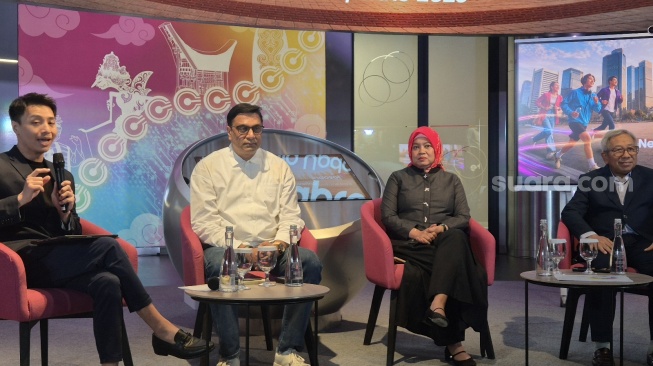 Media Update di Jakarta, Selasa (28/7/2026). [Suara.com/Dythia]