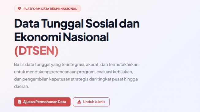 Link Resmi Data Tunggal Sosial Ekonomi Nasional untuk Cek Bansos Kemensos 2026, Begini Caranya