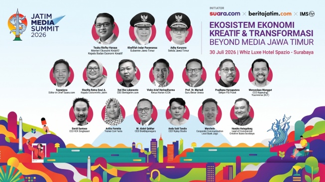 Siap Digelar, Jatim Media Summit 2026 Bahas Media Baru Menuju Ekonomi Kreatif