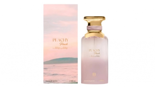 Ahmed Al Maghribi Peachy Peach Extrait de Parfum (Shopee)