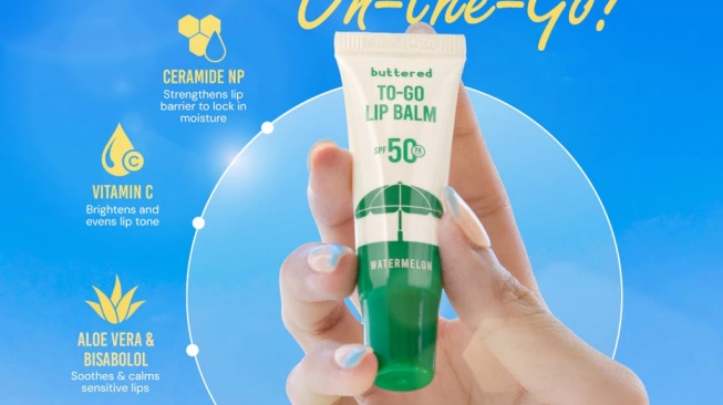 Buttered To-Go Lip Balm SPF 50 PA++++