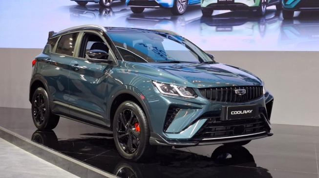 Geely Coolray resmi hadir di GIIAS 2026 dengan harga mulai Rp 333 juta dan mesin 1.5L Turbo. (Foto: SUARA.COM/Manuel Jeghesta)