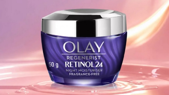 Olay Regenerist Retinol 24 Niacinamide Night Moisturizer (Shopee)