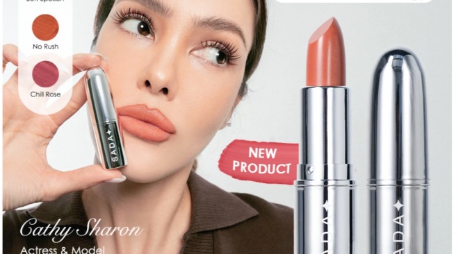 SADA LOWKEY Soft Veil Lipstick Full Coverage Tahan Lama Velvety