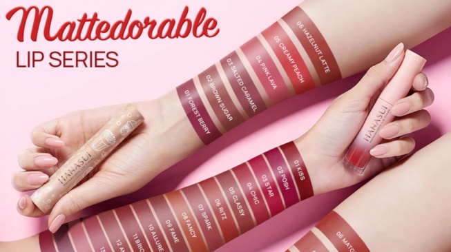 3 Shade Hanasui Mattedorable untuk Kulit Sawo Matang Terbaik agar Wajah Tampak Cerah