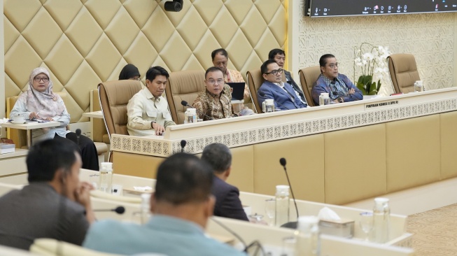 Wakil Ketua DPR RI Sufmi Dasco Ahmad menerima aspirasi Pengurus Pusat Ikatan Guru Taman Kanak-Kanak Indonesia-PGRI (PP IGTKI-PGRI) [Ist]