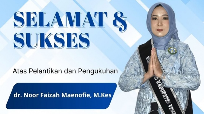 Noor Faizah Maenofie, istri Anom Widiyantoro Bupati Pemalang (Instagram)