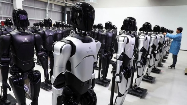 Robot China 'Invasi' Industri Logistik di Inggris, Bagaimana Nasib Pekerja Manusia?