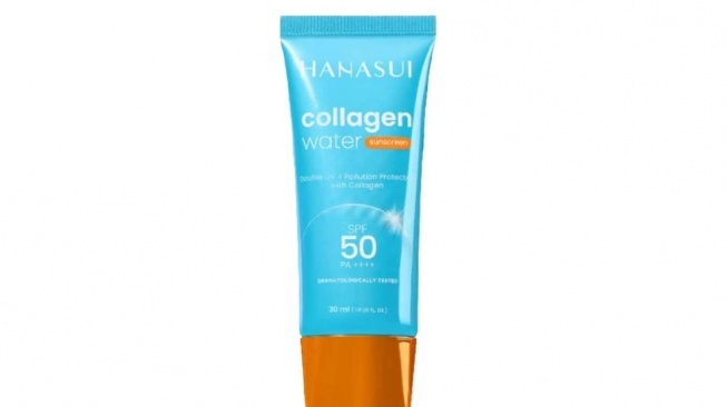 Hanasui Collagen Water Sunscreen SPF 50 PA++++ (Shopee)