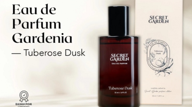 Secret Garden - Tuberose Dusk Gardenia Eau De Parfum (Shopee)