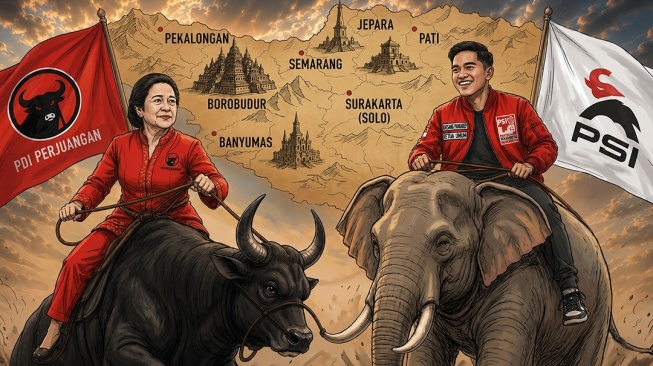 Duel Simbolik Kaesang di Dapil Neraka: Mampukah Efek Jokowi Runtuhkan Dominasi Puan dan PDIP?