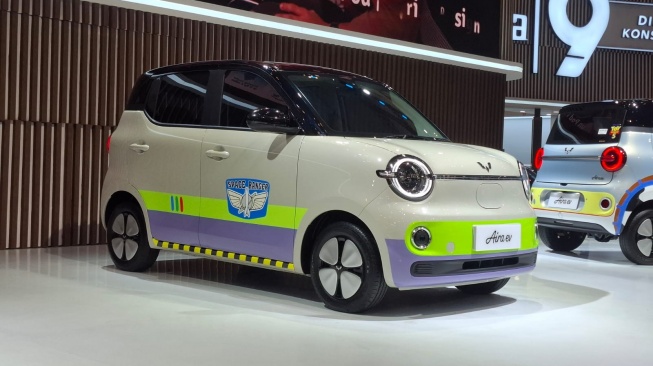 Wuling Aira ev bertema Toy Story. (SUARA.COM/Manuel Jeghesta)
