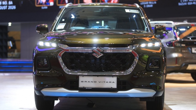 Suzuki Grand Vitara jadi salah satu bintang utama di GIIAS 2026. (Foto: SUARA.COM/Manuel Jeghesta)