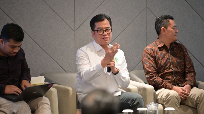 Pengurus Bidang Komunikasi Gapki, Mochamad Husni. [Dok. Kemenkeu]