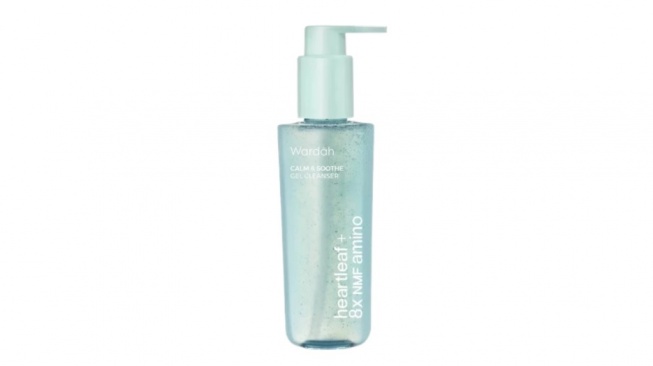 Wardah Heartleaf + 8X NMF Amino Calm & Soothe Gel Cleanser (Shopee)