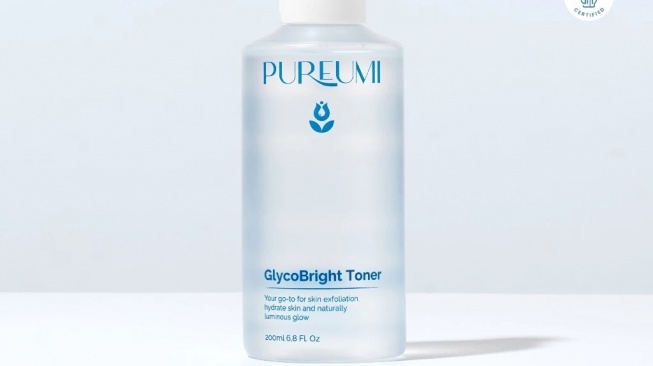 Pureumi Glycobright Exfoliating Body Toner (Shopee)