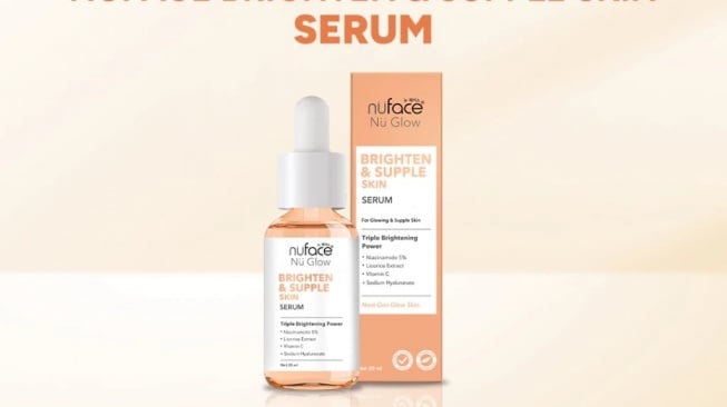Nuface Nu Glow Brighten & Supple Skin Serum (Shopee)