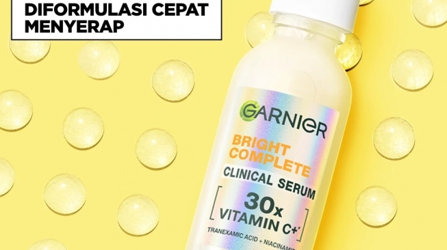 Garnier Bright Complete Clinical Serum (Shopee)