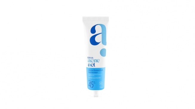 ERHA Acne Protection Sunscreen SPF 45 PA+++ (Shopee)
