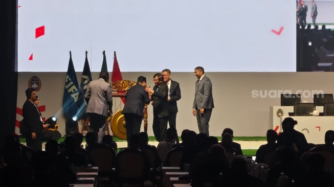 Kongres PSSI 2026 di Jakarta (suara.com/Adie Prasetyo Nugraha).