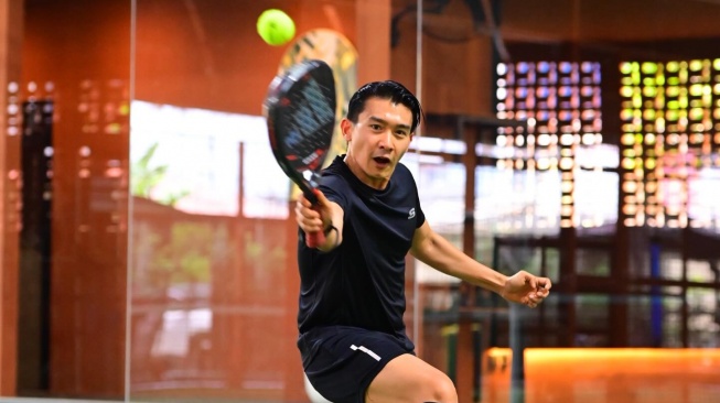 Eza Lubis, yang aktif membagikan konten seputar padel, lari, dan sepak bola. (Instagram/@eza.lubis)