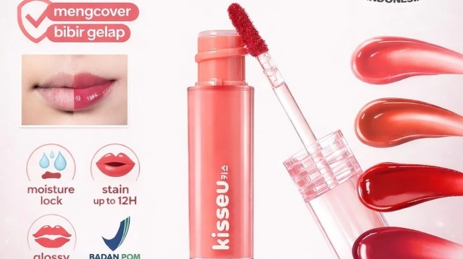 Kisseu Glassy Tint (Shopee)