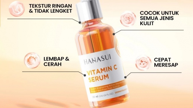 Hanasui Serum Vitamin C (Shopee)