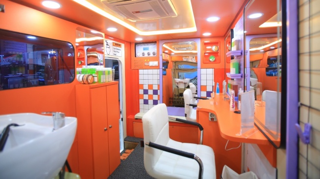 Isuzu Traga Putri Salon Studio di GIIAS 2026 hasil kolaborasi dengan ParagonCorp di GIIAS 2026. (Foto: IAMI)