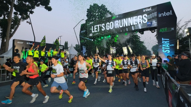 ACERUN 7K 2026 di Jakarta, Minggu (2/8/2026). [Acer Indonesia]