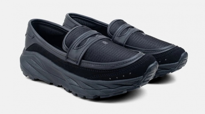 Geoff Max Wolf Vicious Loafer All Black Walking Shoes