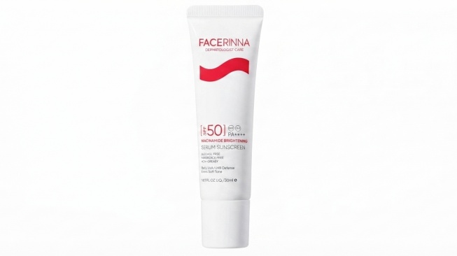 Facerinna Niacinamide Brightening Serum Sunscreen SPF 50 PA++++