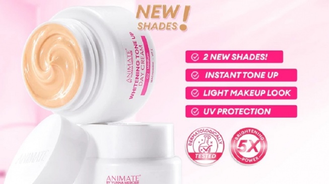 Animate Upgrade+ Whitening Tone Up Day Cream (Shopee)