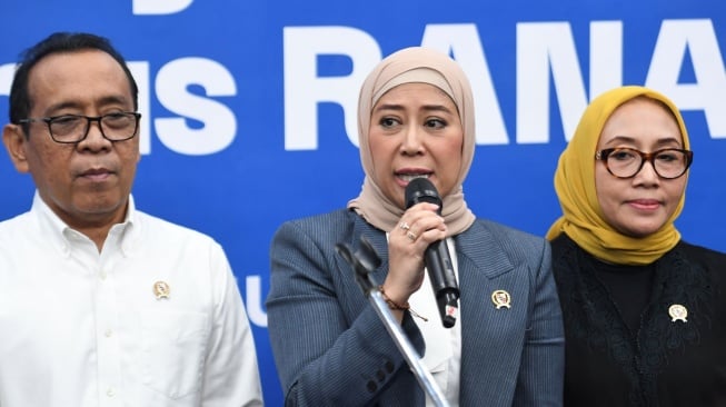 Menteri Komunikasi dan Digital (Menkomdigi), Meutya Hafid. [Antara/M Risyal Hidayat/YU] 