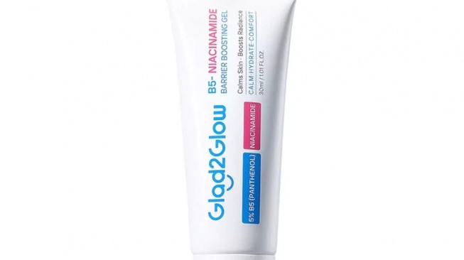 Glad2Glow B5 5% Panthenol 2% Niacinamide Barrier Boosting Gel Moisturizer 30 ml