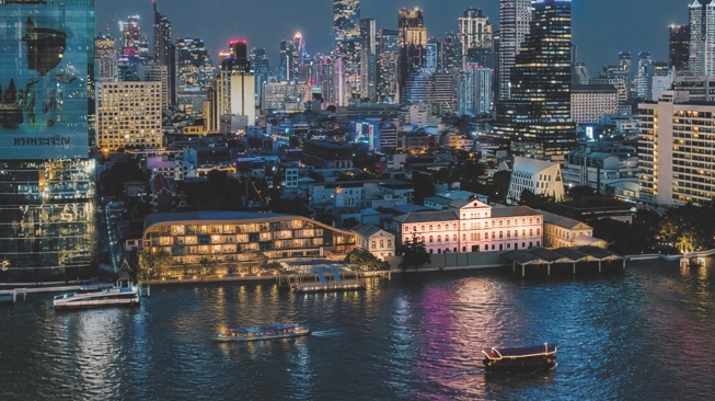 The Langham, Custom House, Bangkok. (dok istimewa)
