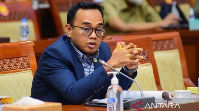 Wakil Ketua Komisi III Dewan Perwakilan Rakyat (DPR) RI Moh. Rano Alfath. [ANTARA/HO-Polres Tangerang Selatan]