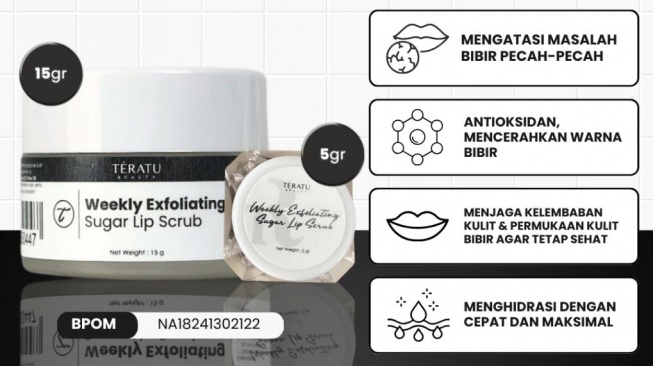 Lip Scrub. (Shopee)