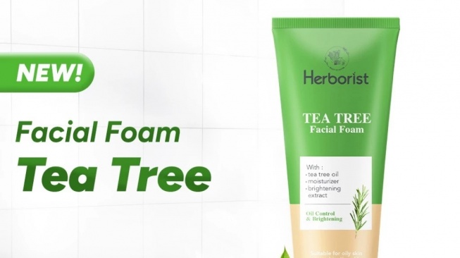 Herborist Facial Foam Tea Tree Oil 80g