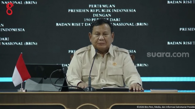 Presiden RI, Prabowo Subianto. (tangkap layar)