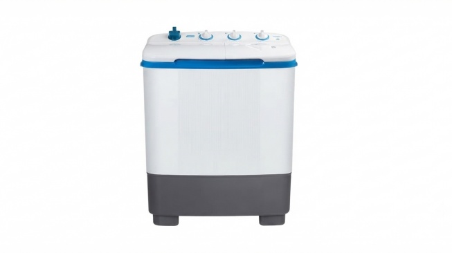 Sanken Mesin Cuci Twin Tub TW-880EBU 8 Kg