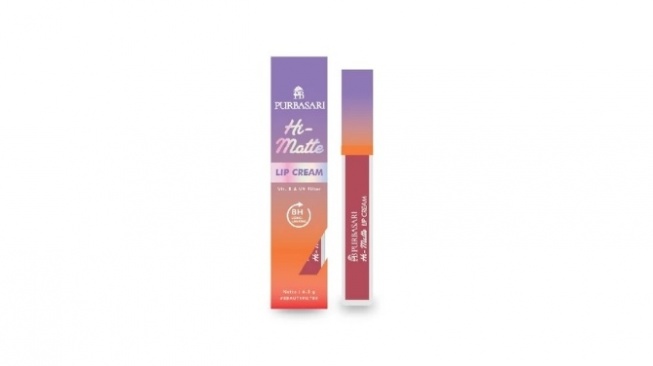 Purbasari Hi-Matte Lip Cream (Shopee)