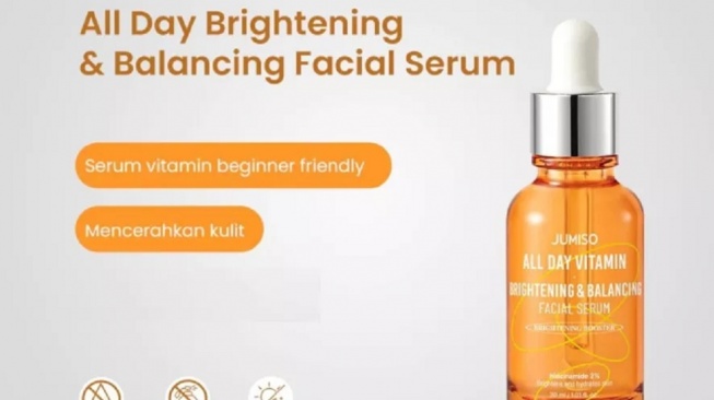 Jumiso All Day Vitamin Brightening and Balancing Facial Serum (Shopee)
