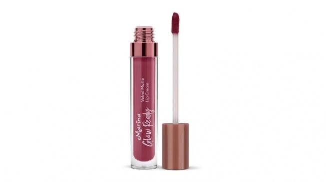 Marina Glow Ready Colorlast Velvet Matte Lip Cream (Shopee)