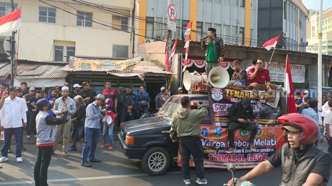 FPI hingga Emak-emak Petamburan Aksi di Tanah Abang, Suarakan Tolak Peredaran Tramadol