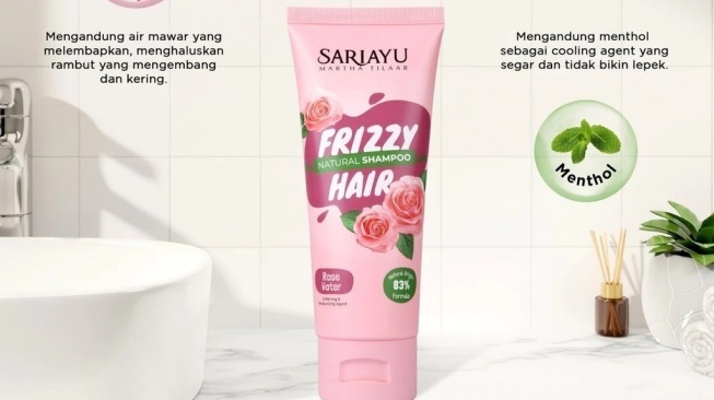 Sariayu Frizzy Hair Natural Shampoo (shopee)