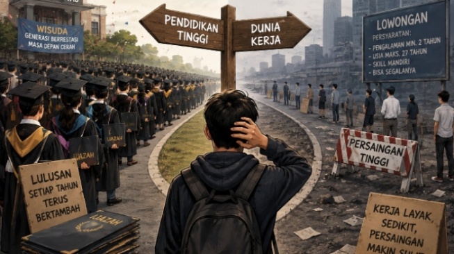 Ijazah Makin Tinggi, Kerja Layak Makin Langka: Siapa yang Gagal?