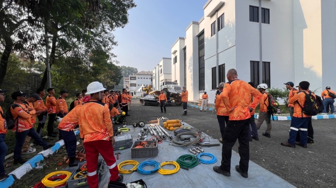 ERT PT Nusa Halmahera Minerals (NHM) memperkuat persiapan menghadapi IFRC 2026 melalui keikutsertaan dalam Technical Meeting dan Workshop yang digelar pada 27 Juli–1 Agustus 2026 di Indonesia Disaster Relief Training Ground (Ina DRTG) BNPB dan Pusat Misi Pemeliharaan Perdamaian (PMPP) TNI, Sentul, Bogor.(Dok: Nusa Halmahera)