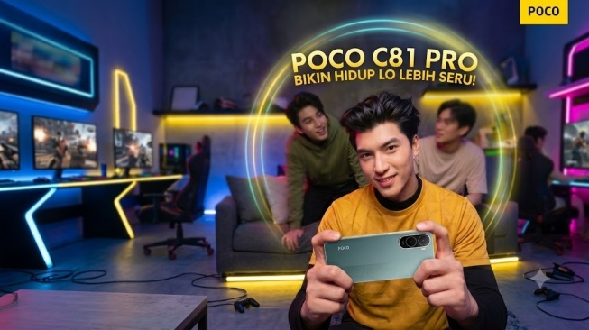 Poco C81 Pro Bikin HP Entry-Level Makin Gahar, Bawa Baterai 6000mAh dan Layar 120Hz