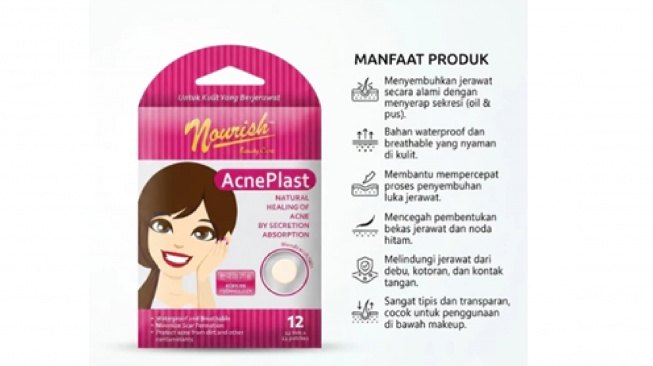 nourish acne plast 12s (shopee)